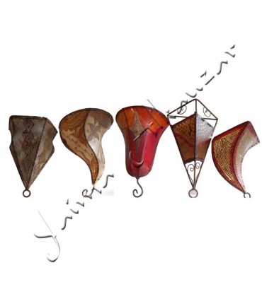 Aplique de Piel Pintado con Henna