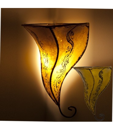 Applique ist mit Henna - Schmiede - Handwerk Farben bemalt.