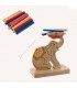 Spielen Wit Elefant - Tower Multi Color sticks - 14 cm