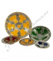 Piatto in ceramica a mano Fatima taglie - artigiano - 5