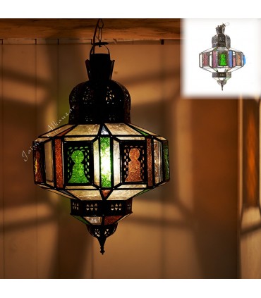 Arcos - mehrfarbige Kristalle - Lampe Qualität 60 cm