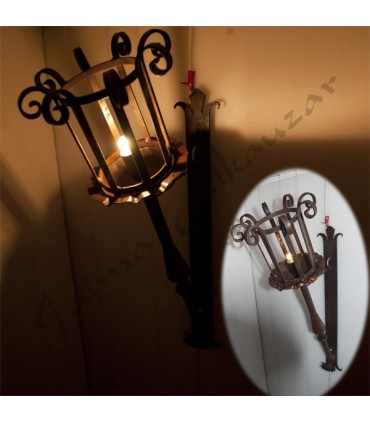 Pingente Torch - Ferro Forjado -  70 x 80 cm  NEW