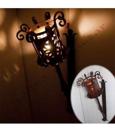 Pingente Torch - Ferro Forjado -  70 x 80 cm  NEW