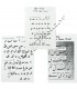 Pack 3 Kalam-scrittura arabo-inclinazione Soave-Ruca Farsi Cufico