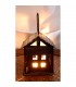 Bougie lanterne maison - faite en forgeage