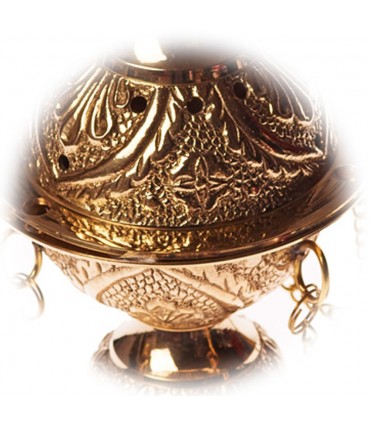 Al-Andalus encensoir avec chaîne-bronze - DELUXE - edition limitée