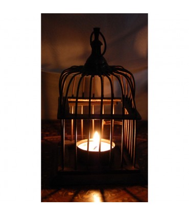 Candela Birdcage Lanterna - realizzato in rame