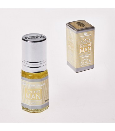 Perfume - homem secreto sem álcool - 3 ml