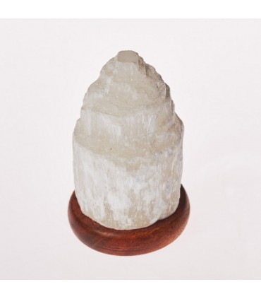 Selenite lamp Natural Mineral - USB - Cathedral