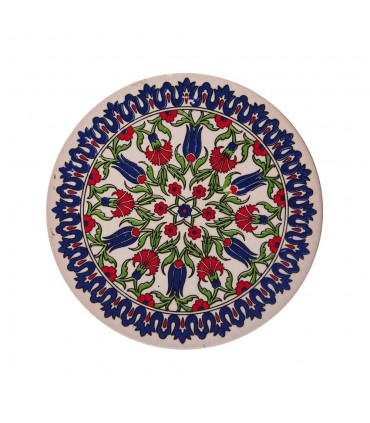 Pot mat pottery Turkish - round