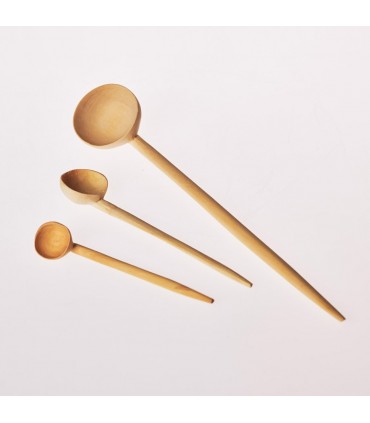 Taster spoon - wood lemon 100% handmade