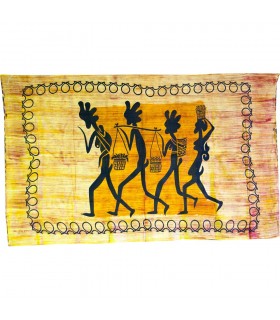Material Baumwolle Indien-von der Straße auf Markt - Handwerker-140 x 210 cm