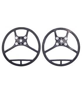 Botas de proteção antiderrapante - 5 botões - adaptável a vários tamanhos para