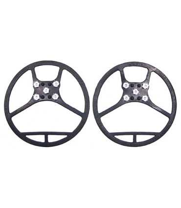 Protector antideslizante para bota -  5 botones - Adaptable a varias tallas