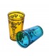 Juego 6 Vasos de Té Grabados -  Filigrana Floral Henna - Diseño Tuareg
