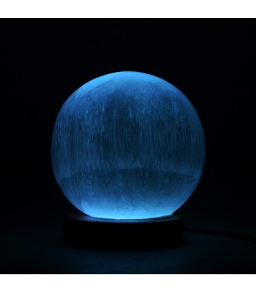 Lamp Selenite sphere - USB