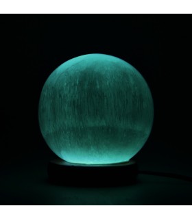 Sfera di Selenite lampada - USB