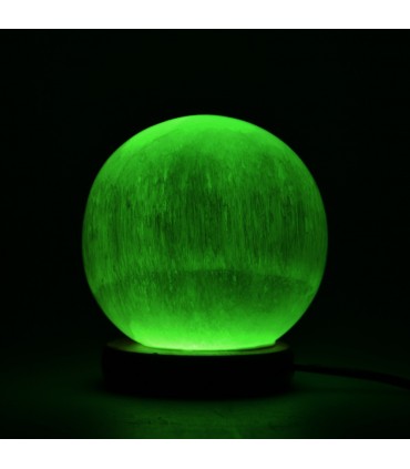 Sfera di Selenite lampada - USB