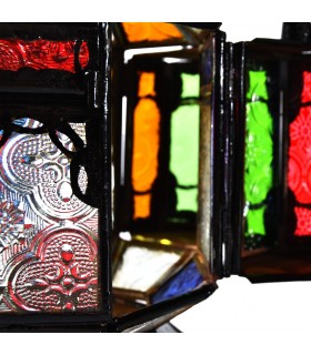 Lampe de table ou pendentif - multicolore