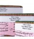 Juego 3 Libretas De La India - Papel hecho a mano - 100% - Algodón 