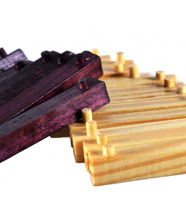 Game Cube Holz abnehmbare - Wit - Puzzle - 7 x 7 cm