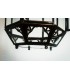 Farol Octogonal De Hierro Calado - Para Colgar o Posar  - 37 cm