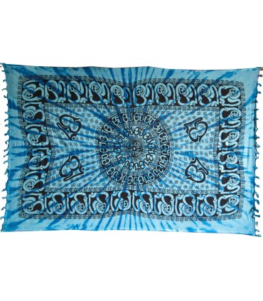 Frange di tessuto India Ohm - cm 140 x 210