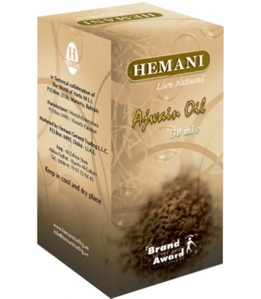 Aceite De Ajwain (Especia India) - HEMANI - 30 ml