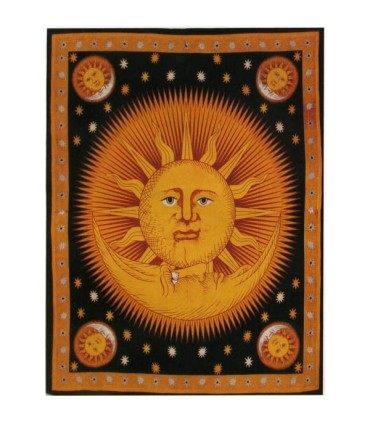 India-Cotton- Good Morning colour -Artisan-135 x 210 cm