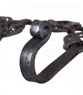 Percha Forja Artesana - Diseño Arabe - 60 cm