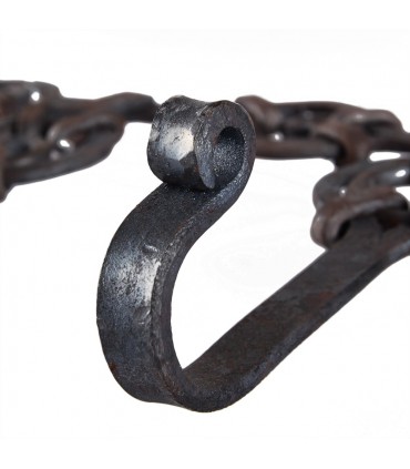 Percha Forja Artesana - Diseño Arabe - 60 cm