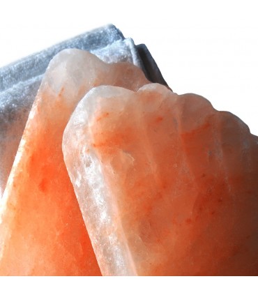 Bloques Sal Del Himalaya - Forma Pies - Desintoxicante -Relajante - 29 cm