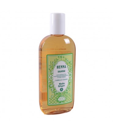 Henna Shampoo mit natürlichen extrahiert, Klette und grüne Walnuss - Haar-Fat - Radhe Shyam - 250 ml