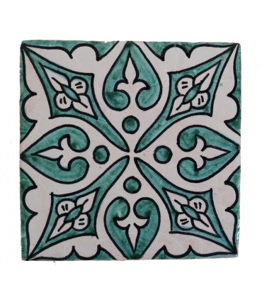 Al-Andalus - 14,5 cm - several designs - handcrafted tile - model 19