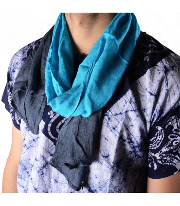 Summer scarf style Tuareg - 100% cotton - various colors - 150 cm