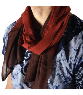 Cachecol estilo Tuareg de verão - 100% algodão - várias cores - 150 cm