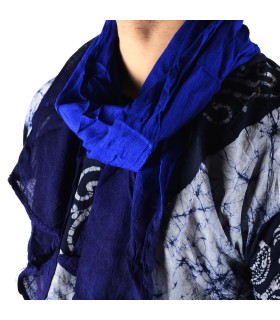 Summer scarf style Tuareg - 100% cotton - various colors - 150 cm