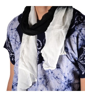 Summer scarf style Tuareg - 100% cotton - various colors - 150 cm