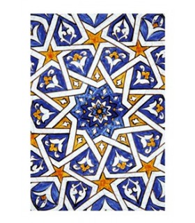 Libreta Diseño Mosaico - Souvenir Arabe - Tamaño A6 - 100 Hojas