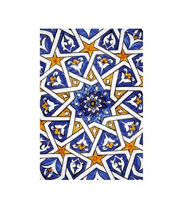Libreta Diseño Mosaico - Souvenir Arabe - Tamaño A6 - 100 Hojas