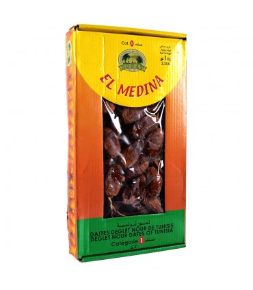 Dátil en Rama "Al-Madina" - Tunez - Primera Categoria - 1 kg - Caja Regalo