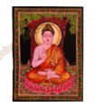 Stoff Baumwolle Indien - Buddha - Handwerker-75 x 110 cm