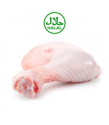 Traseira do quarto de frango - Halal - bandeja 1.5 kg + /-Payan