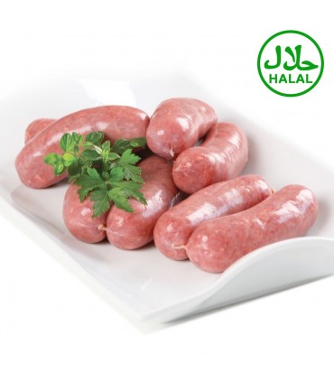 salchichas de Pollo - Halal - Bandeja 2,5 kg +/-  Payan
