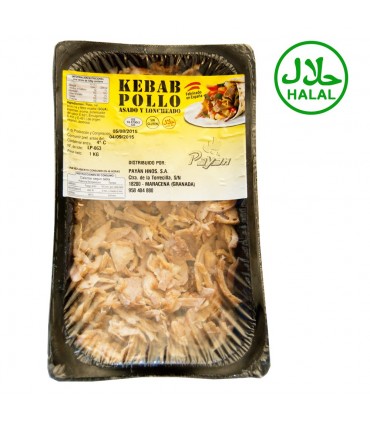 Pinchitos de Pollo Aliñados - Halal - Bandeja 2 kg - 15 unidades - Payan