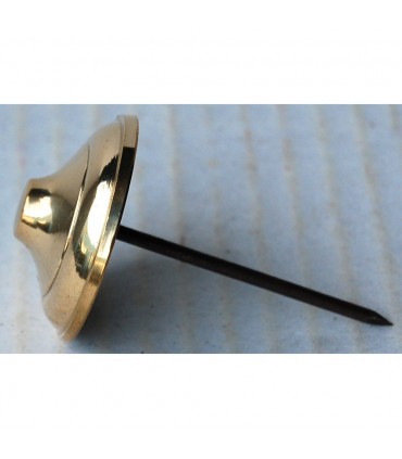 Clou de bronze doré - 4 cm