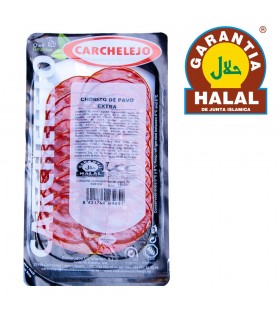 Salame Extra tacchino 80 gr - Gourmet - Halal - Carchalejo