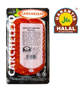 Salame Extra tacchino 80 gr - Gourmet - Halal - Carchalejo