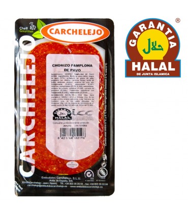 Salame Extra tacchino 80 gr - Gourmet - Halal - Carchalejo
