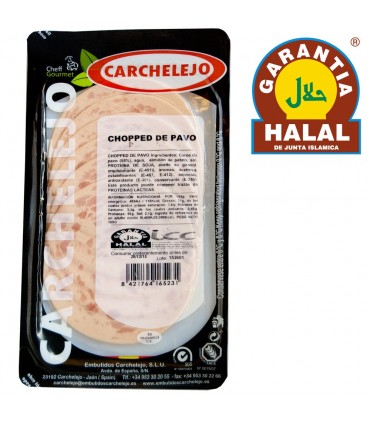 Salami de Pavo Extra 80 gr - Gourmet - Halal - Carchalejo